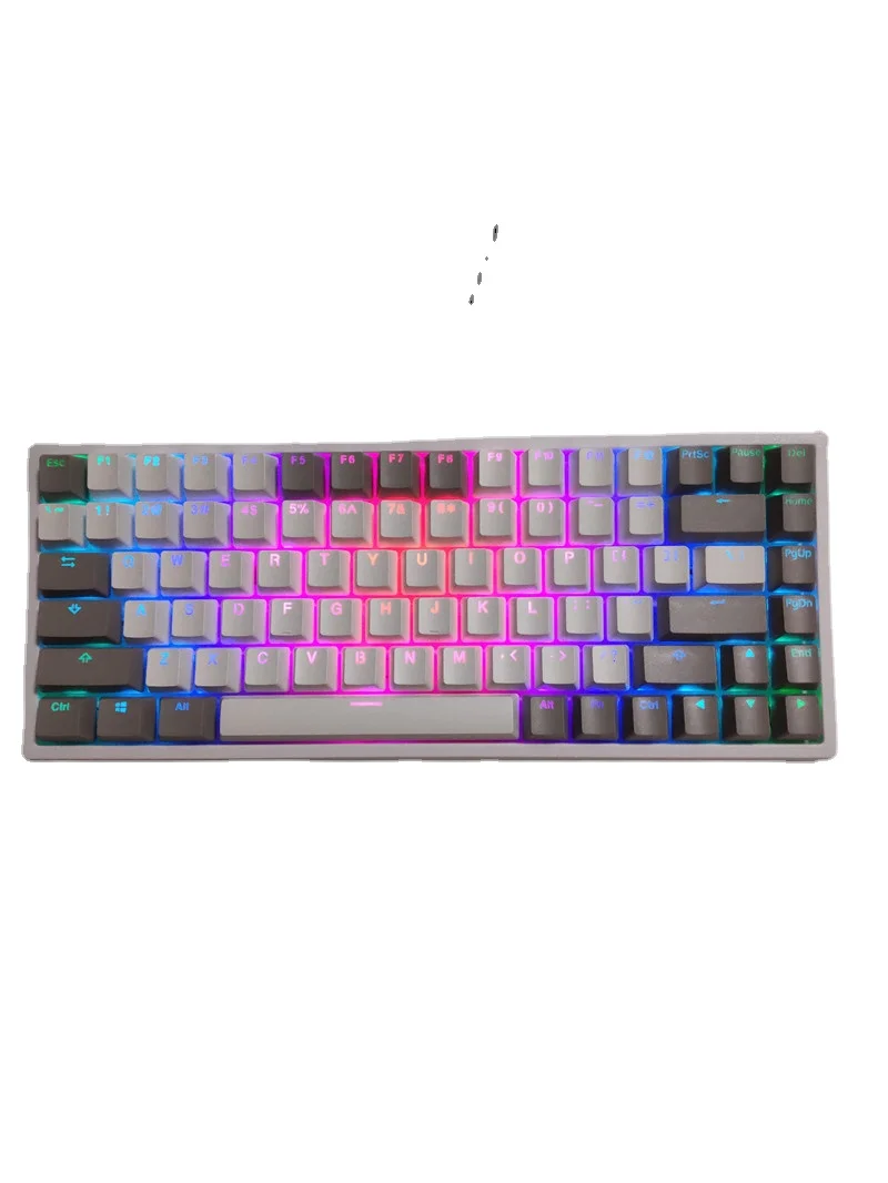 Механическая клавиатура RGB Hot swap Keycool 84 игровые клавиатуры с gateron kailh box TTC ACE mini compact