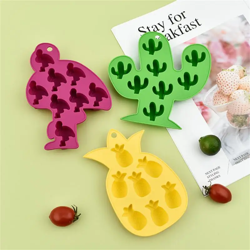 

Cactus Ice Making Creative Cartoon Silicone Mold Silicone Making Ice Lattice And Baking Silica Gel Ice Lattice Creativity