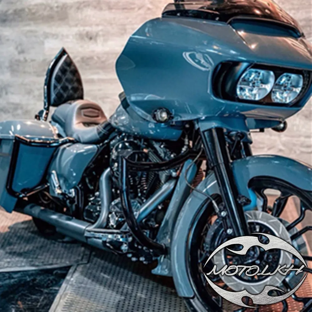 Фото Защитная дуга (крэшбар) для задней сумки мотоцикла Harley Touring Road Glide Street Glide Road King 2009-2023 №1