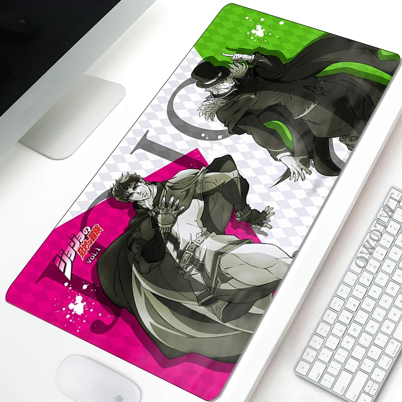 

Mousepad Custom HD New Desk Mats Mouse Mat Anime Jojo's Bizarre Adventure Natural Rubber Anti-slip Soft Office Mice Pad