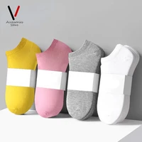 35 pairs fashion women socks candy colors women casual softable cute boat socks short ankle socks girls ladies low cut socks