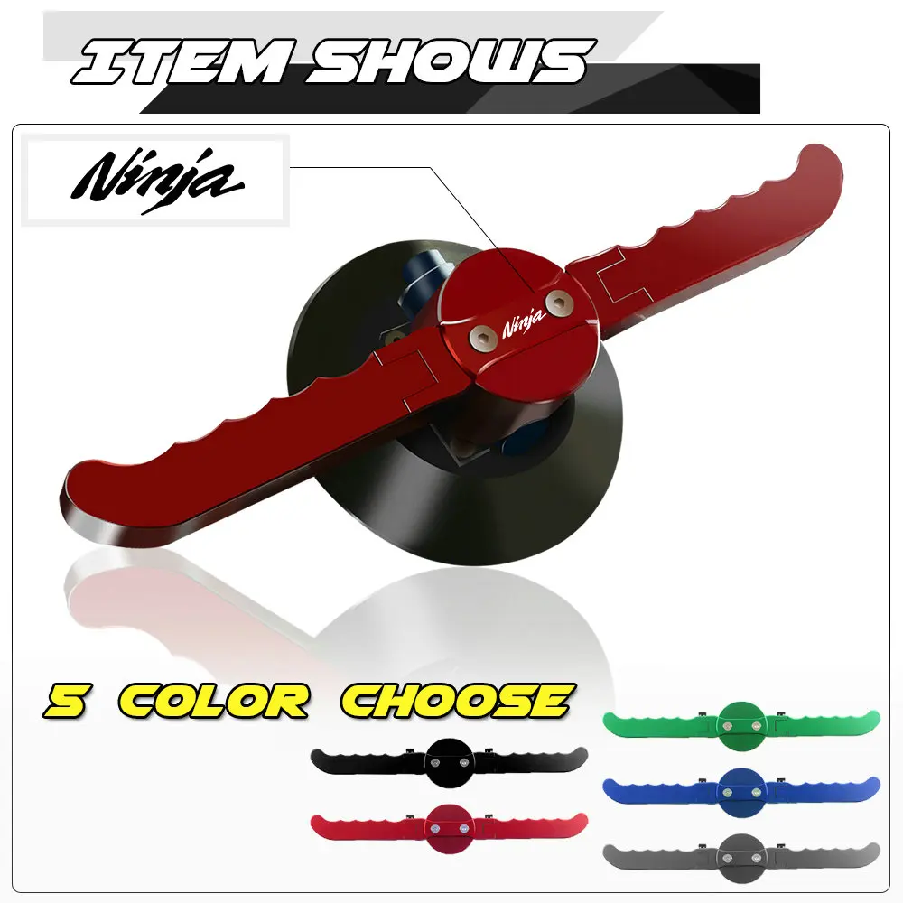 

Quick Release Vacuum Hand Pump Suction Cup Passenger Handgrips Tank Grab Bar Handle Armrest for KAWASAKI NINJA H2R H2 H2SX