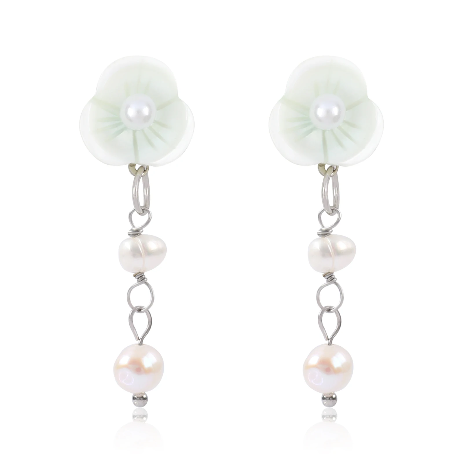 NEKOL Женские серьги с цветами Индивидуальные ювелирные изделия для женщин и