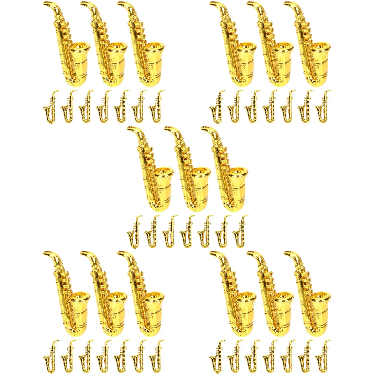 

50 Pcs Miniature Musical Instruments Decor Miniature Musical Instruments Model Miniature Musical Instruments