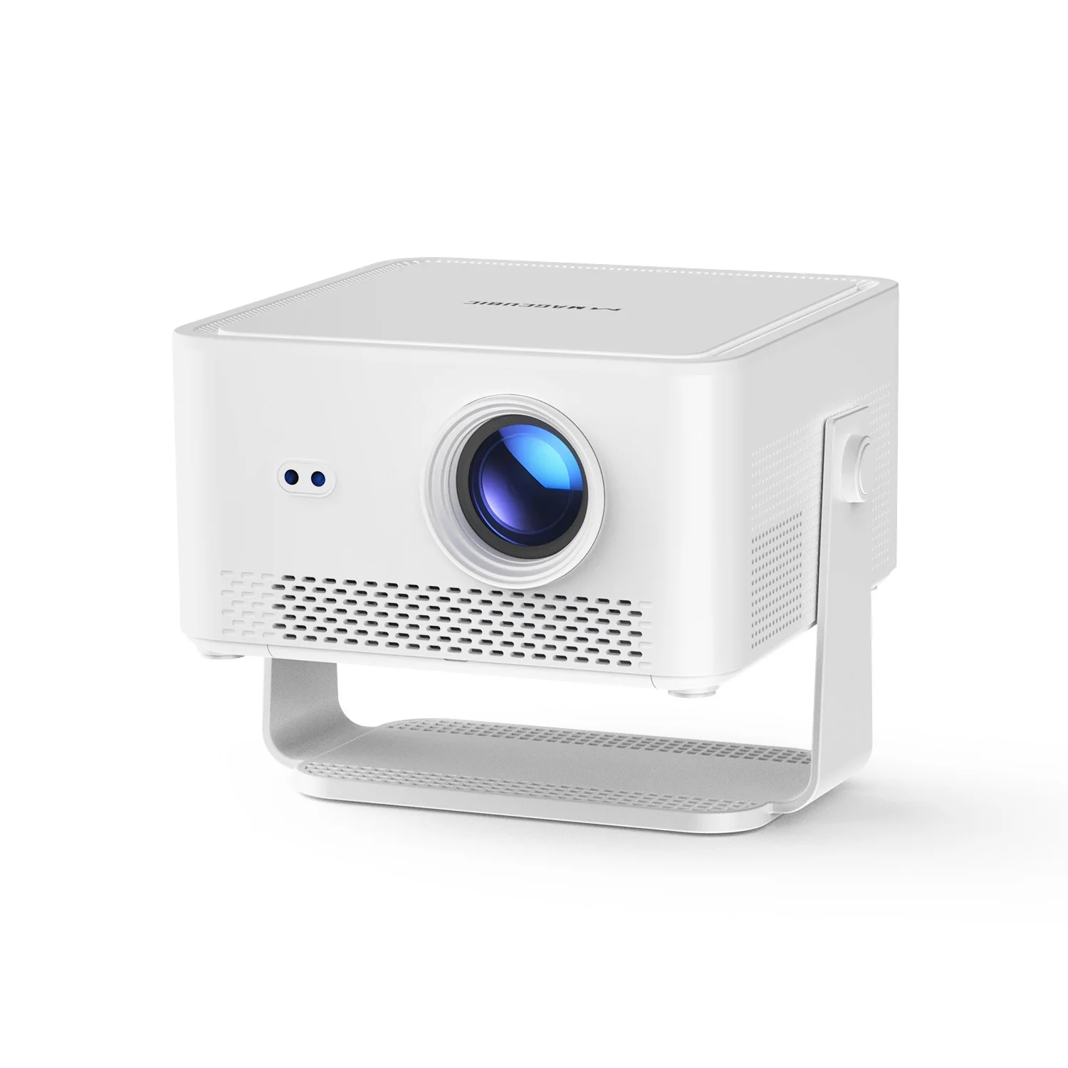 Фото Проектор Magcubic HY450 Max с яркостью 1100 ANSI люмен, короткофокусный, с разрешением 1080P, автофокусом, коррекцией трапецеидальных искажений, поддержкой WiFi6 и BT5.4, для дома, офиса и улицы. №1