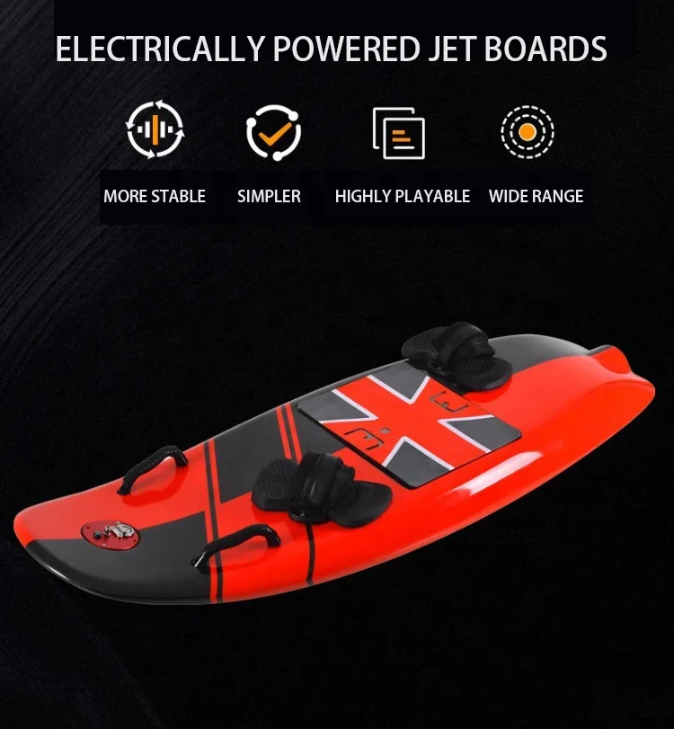 GOOCH Factory OEM 55-58 км/ч Электрическая доска для серфинга из углеродного волокна E-Foil