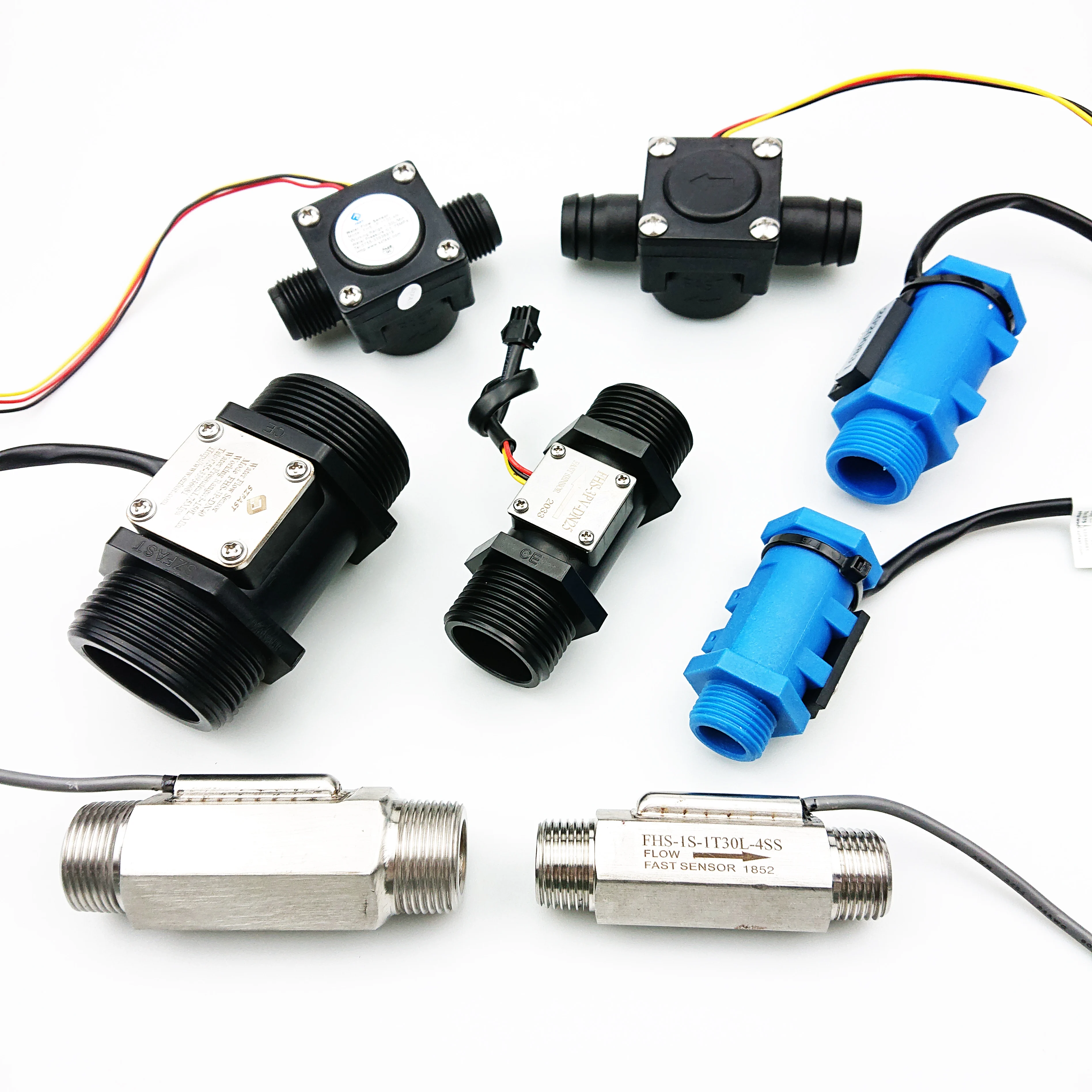 Factory Supply Water Flow Sensor/Oil Flow Meter/Fuel Flowmeter