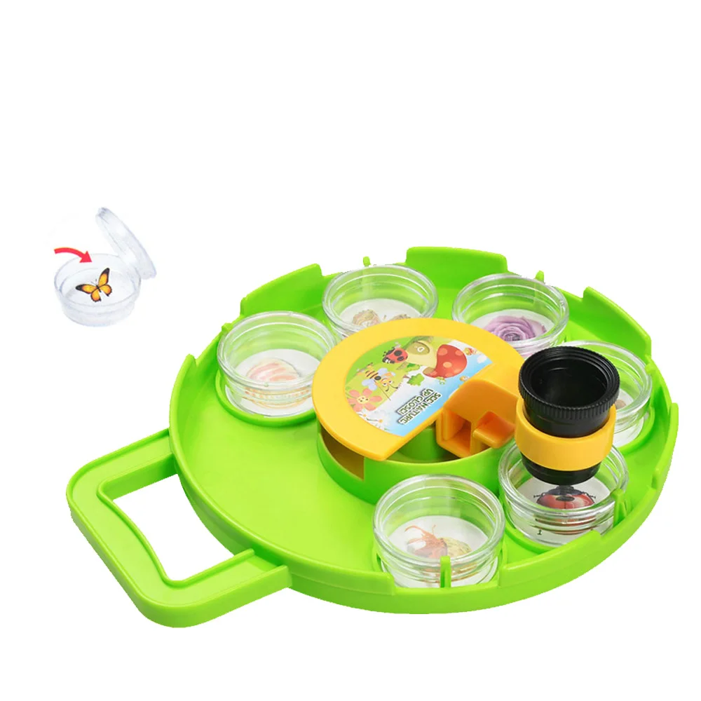 

Magnifying Glass Insect Viewer Vision Microscope Bug Viewing Box Children's Outdoor Science Supplies Educational Toys