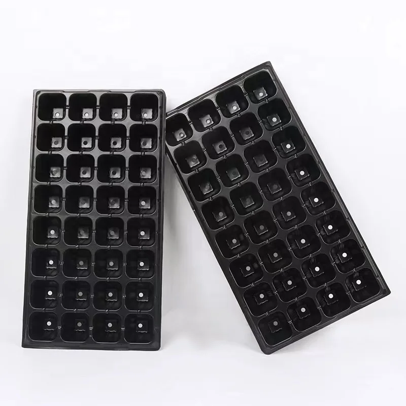 

10 Pcs 50 Cells Seedling Starter Tray Extra Strength Seed Germination Plant Flower Pots Nursery Grow Box Propagation For Garden