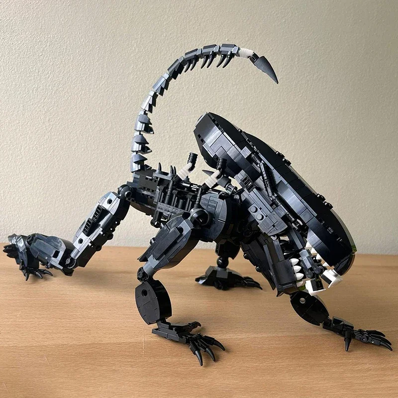 Набор строительных блоков MOC Xenomorph Monster из фильма alipered робот-ползающий