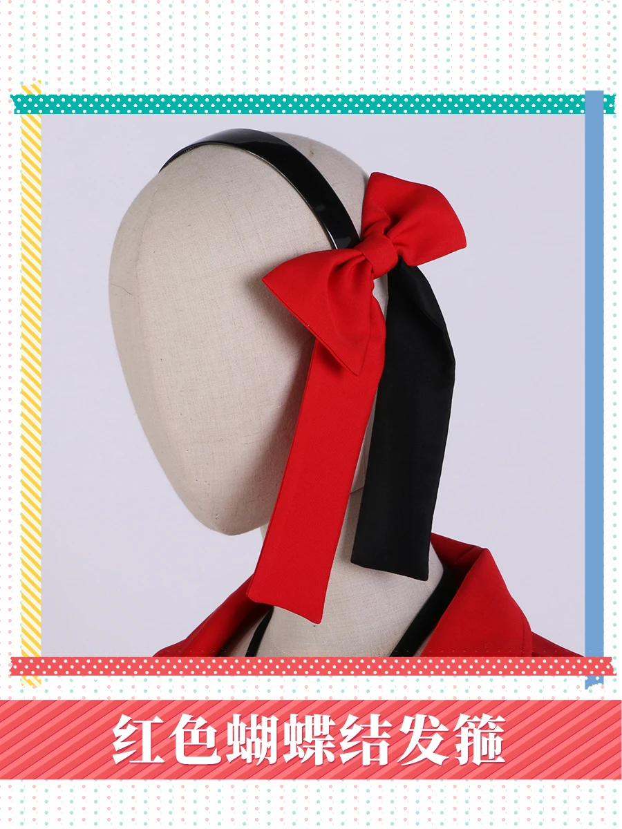 Костюм для косплея аниме Lycoris Recoil nishikier Chisato женское милое красное платье костюм