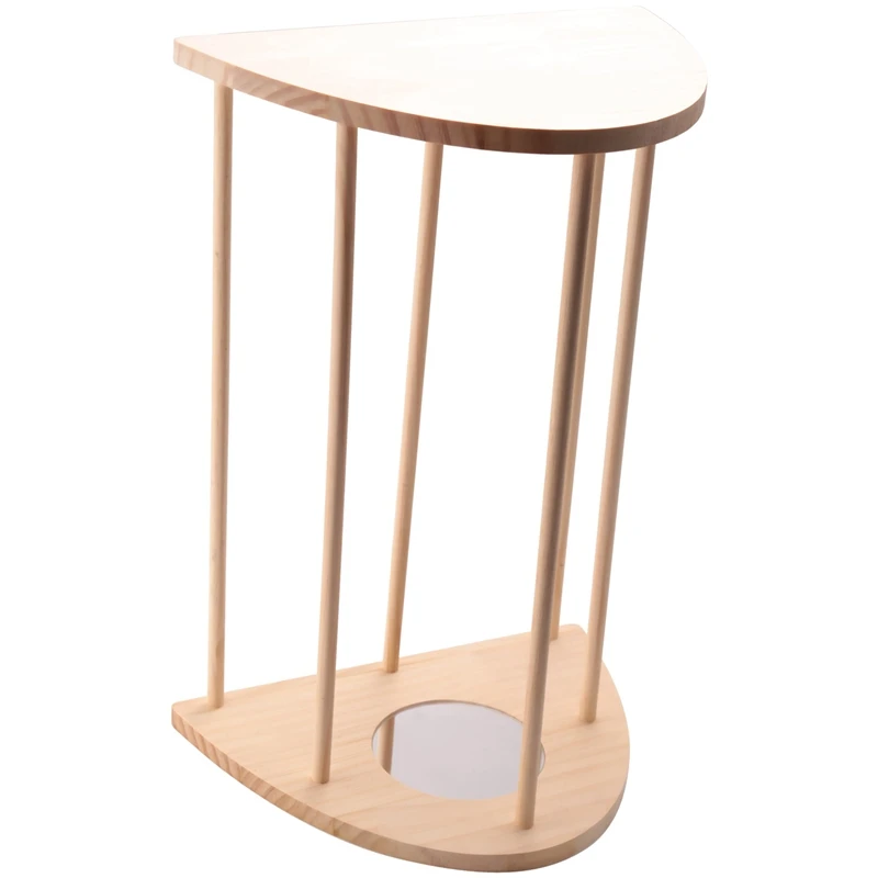 Мини-кувшин с зеркалом Прочный Бамбуковый кувшин для курятника и брудера