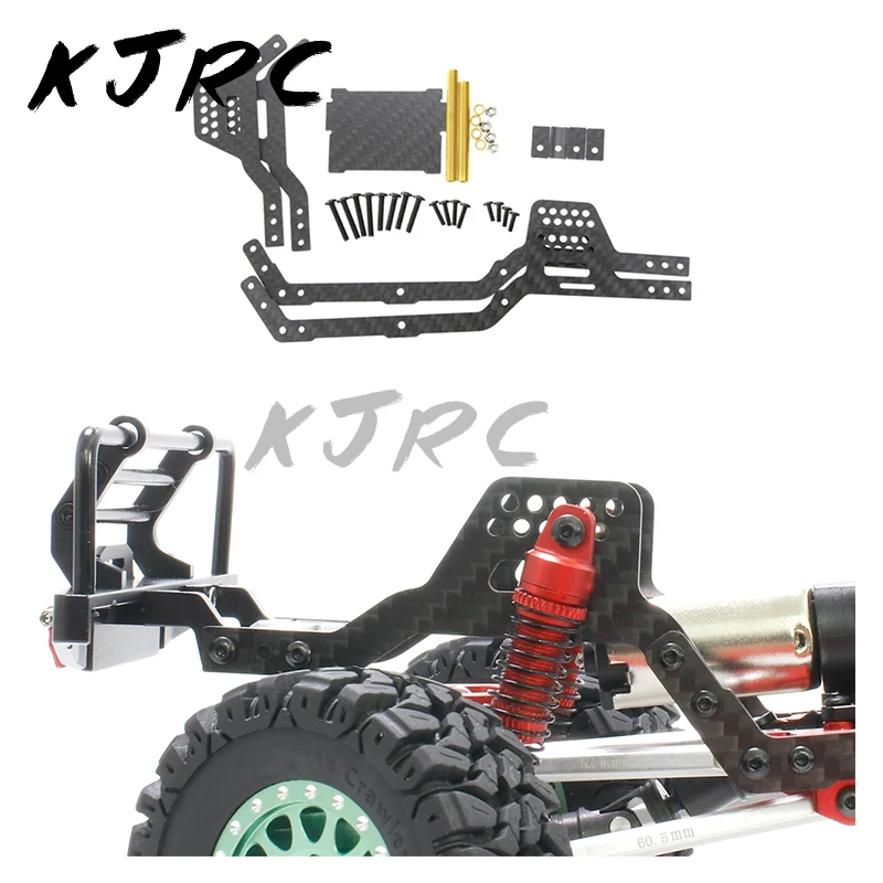 KJRC TRX4M LCG комплект шасси из углеродного волокна рама перекладина для 1/18 RC