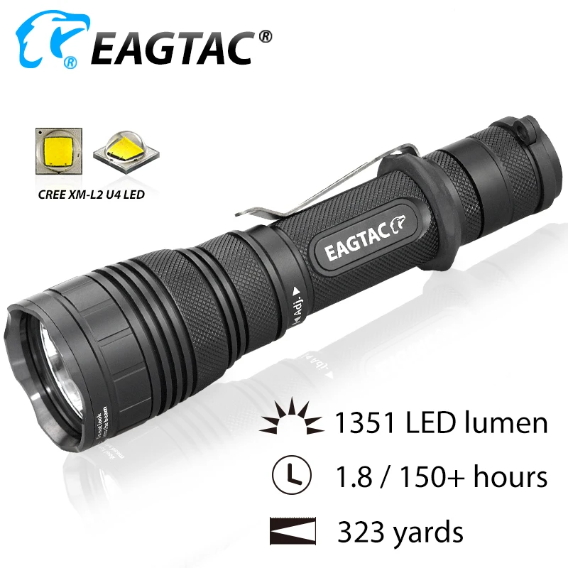 EAGTAC G25C2 тактический фонарик алюминиевый