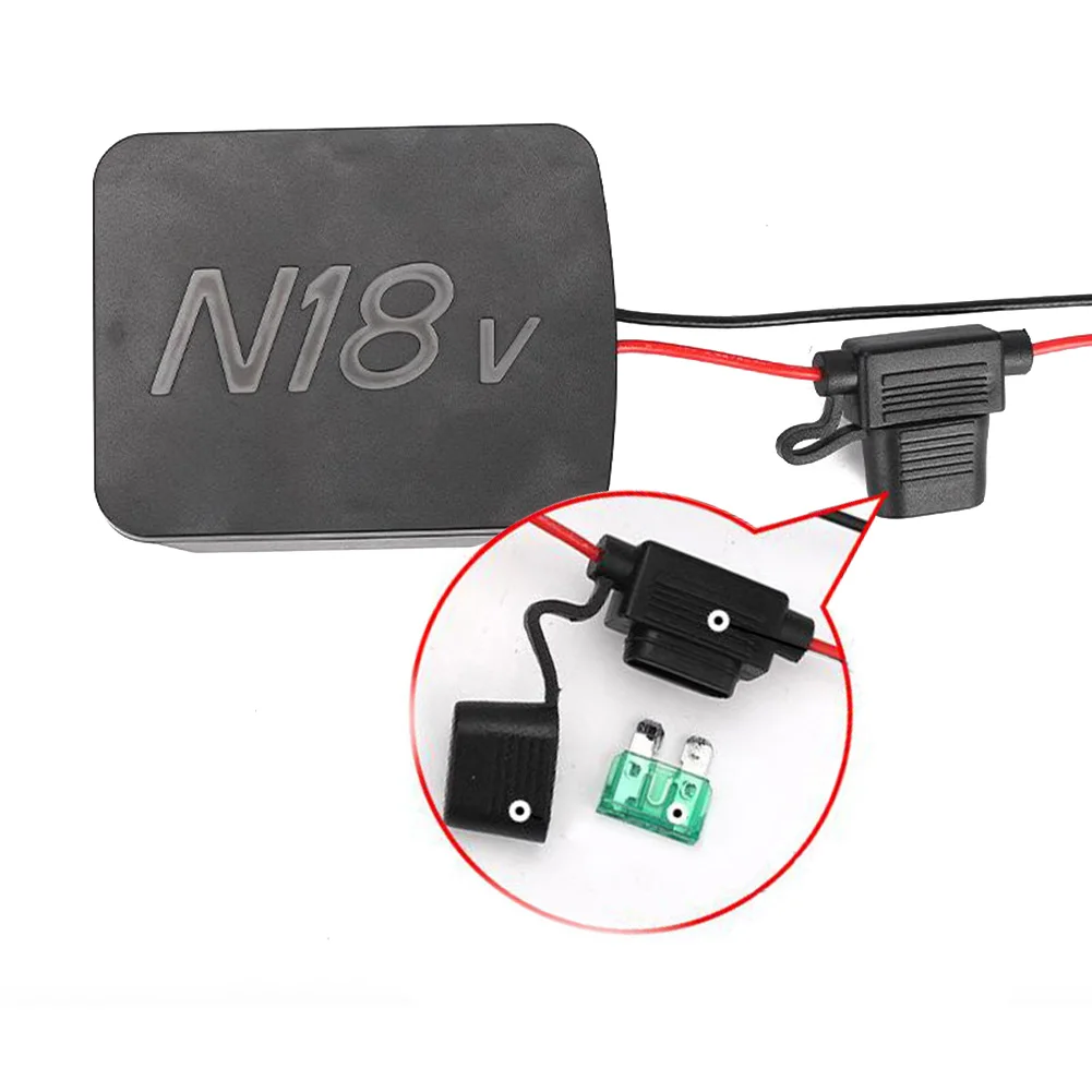 

Зарядное устройство для батарей высокой мощности, адаптер питания 18 в 95*74*33 мм, черный «сделай сам», конвертер для литий-ионных батарей 18 в 20 ...