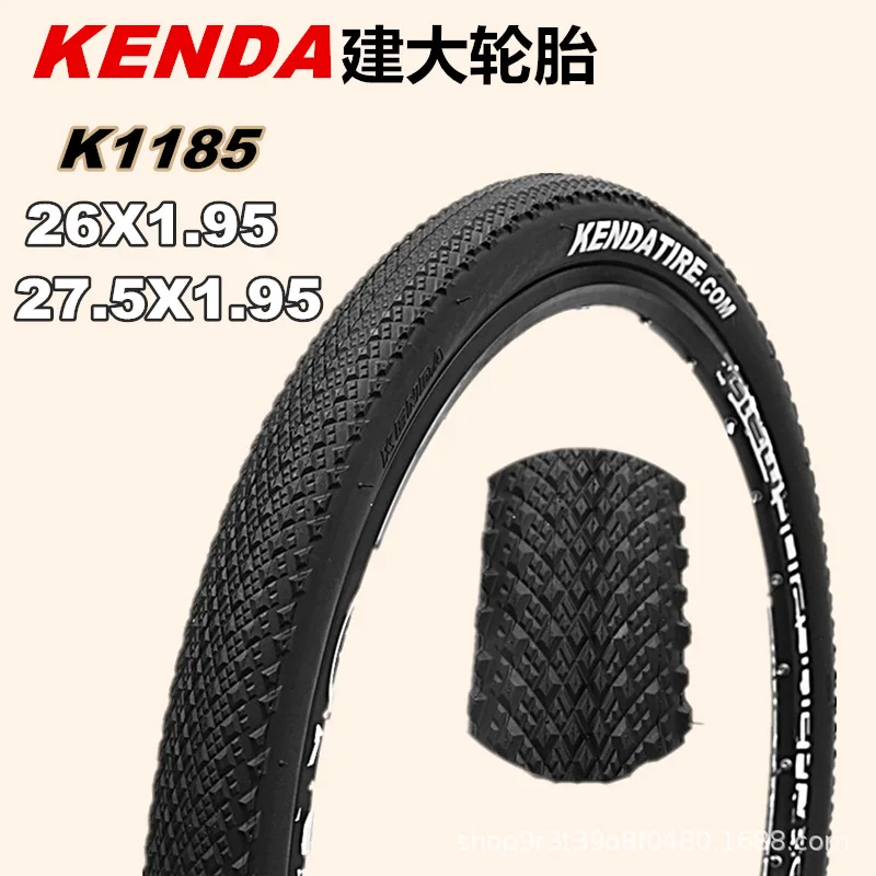 

KENDA Bicycle Tire K1185 Low resistance Mountain MTB Cycling Bike tires tyre 27.5x1.95 60TPI pneu bicicleta hot selling