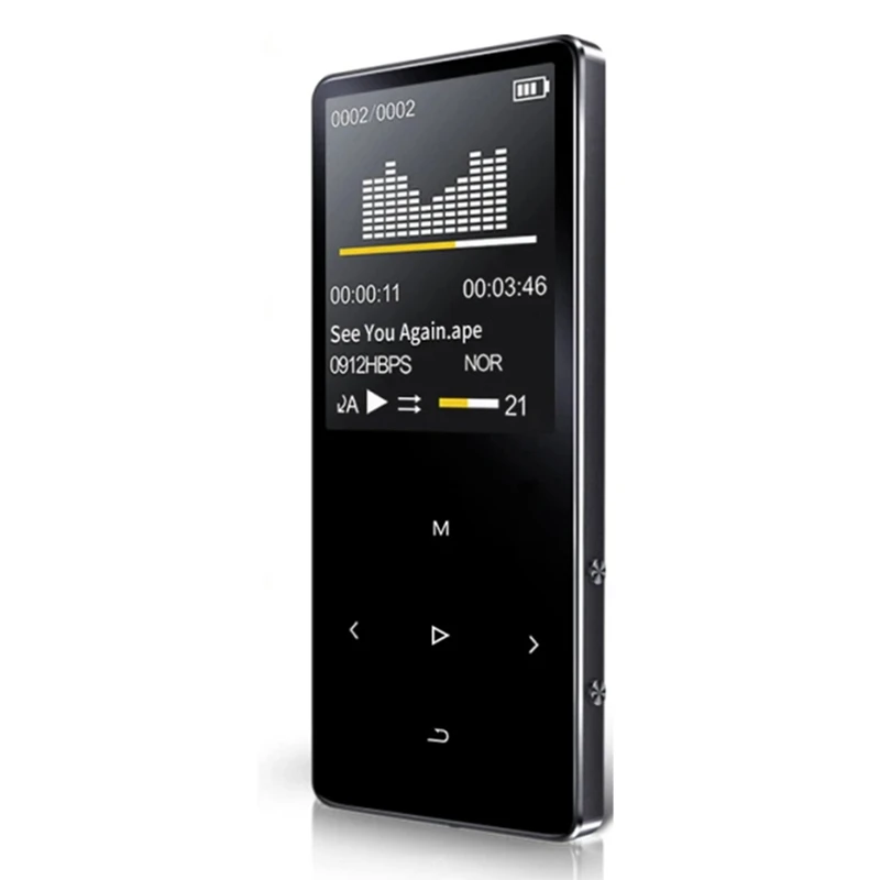 X2 Поддержка Bluetooth 4.2 MP3-плеер без потерь 40 ГБ Hi-Fi Портативный аудио Walkman с FM-радио