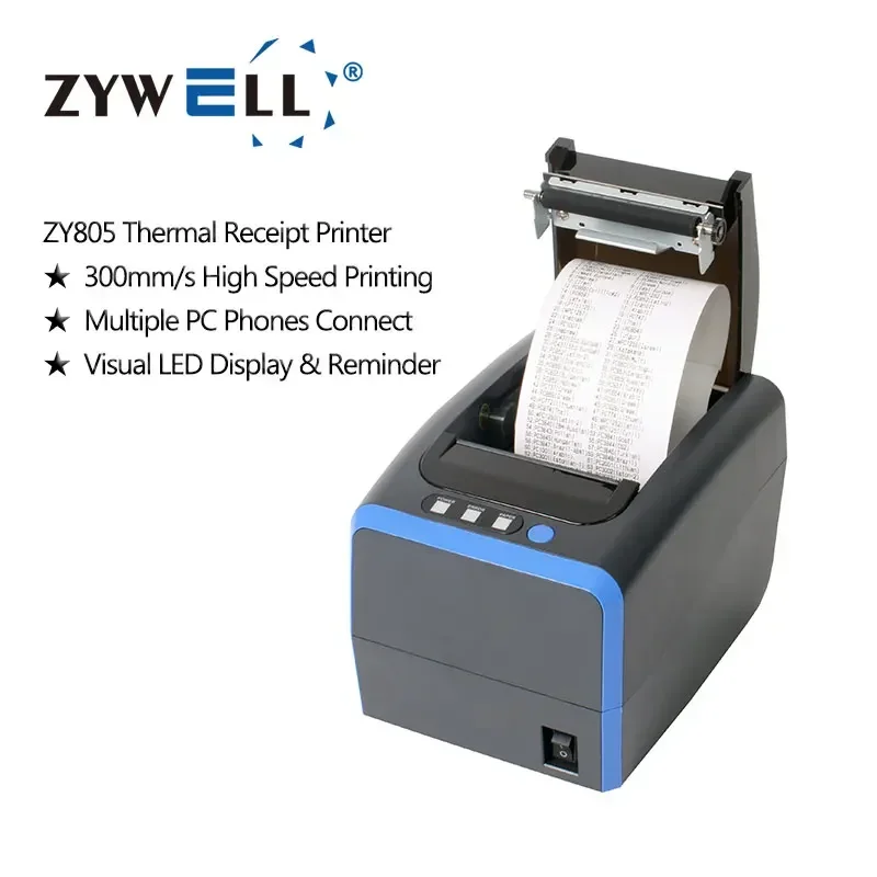Фото Производитель термопринтеров ZYWELL, 80-мм принтер для чеков, принтер для POS-систем №5