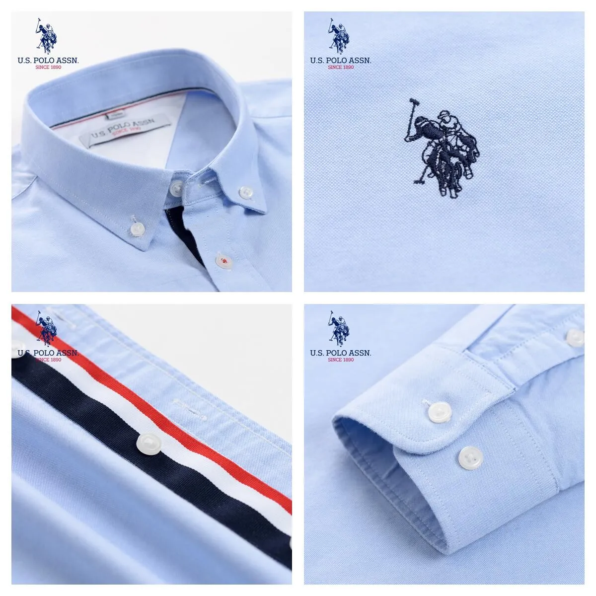 Мужская хлопковая рубашка-поло с длинным рукавом свободного покроя |