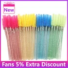 50 шт., Одноразовые Косметические кисти для туши для ресниц