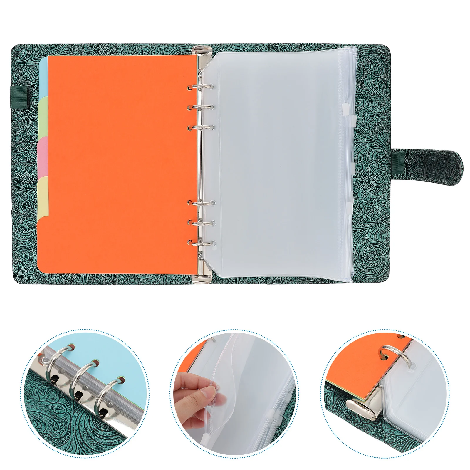 

1 Set Budget Binder Money Organizer with Cash A5 Envelopes A5 Adhesive