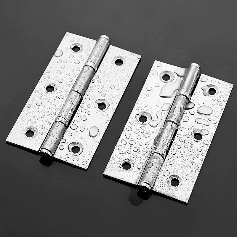 

Noise Elimination Bearing Hinge Thickened 2/3-inch Loose-leaf Cabinet Door Hinge Flat Stainless Steel Hinge Door and Hardware