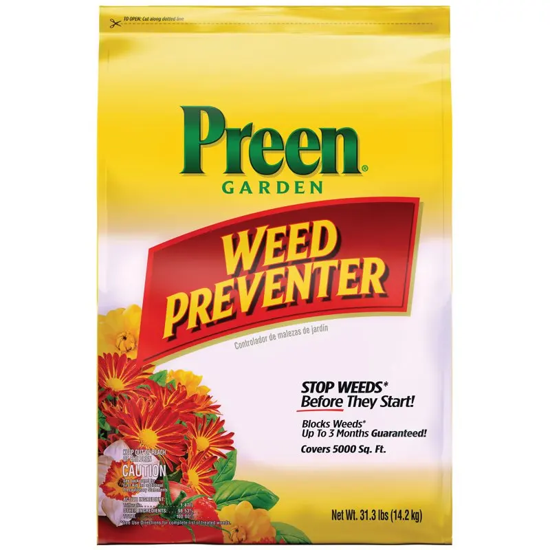Garden Weed Preventer - 31.3 lb. - Covers 5,000 sq. ft.