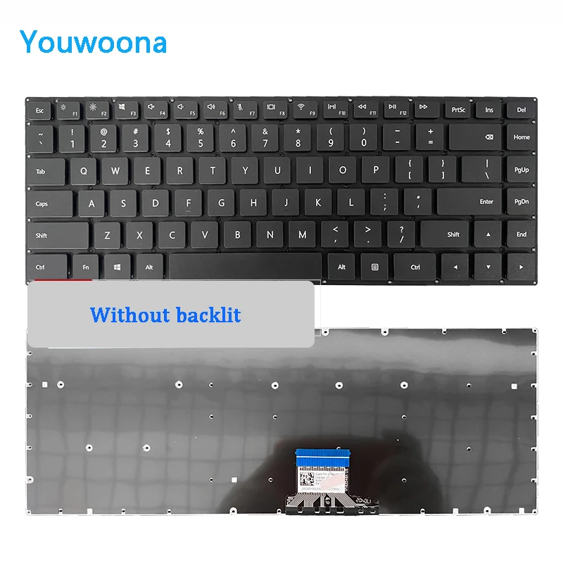 

Новая Оригинальная клавиатура для ноутбука HUAWEI MateBook D MRC-W50R W50 PL-W19 15,6 дюйма W60