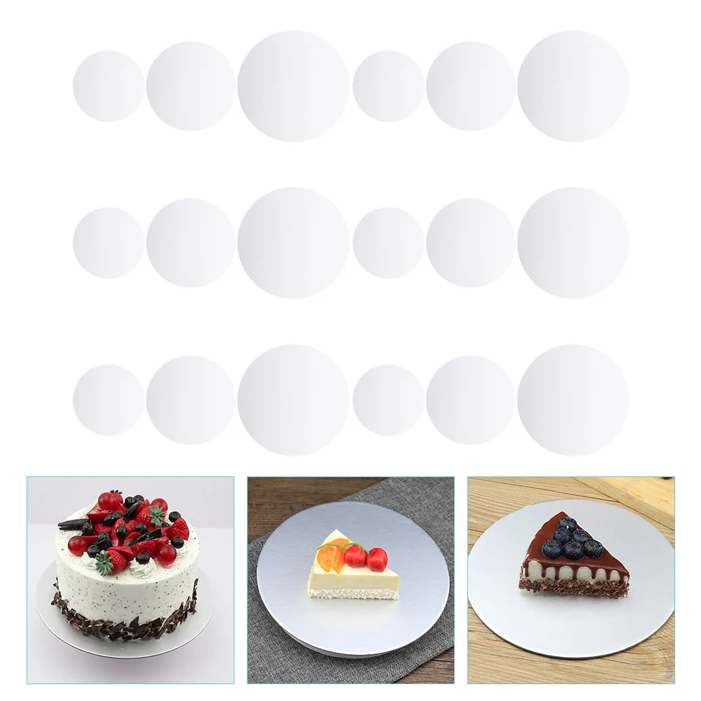 

Cake Boards Base Board Platter Cardboard Circles Mousse Circle Paper Mini Drums Decorating Tart Pizza Decoration Greaseproof