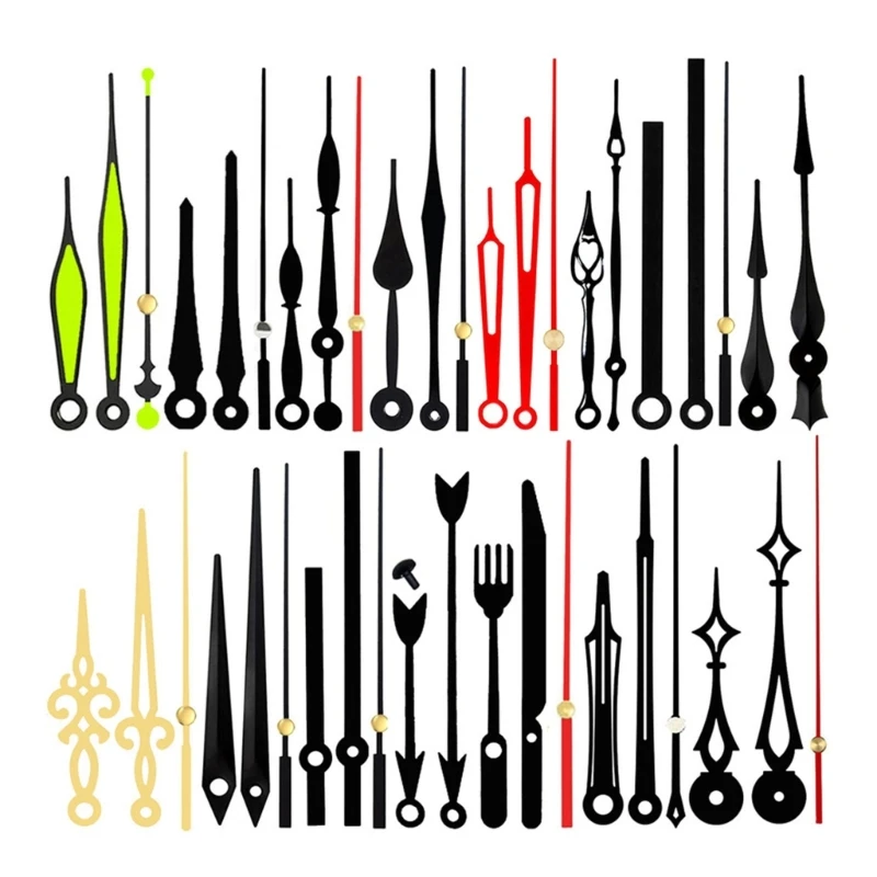 

Набор стрелок для часов OOTDTY черные