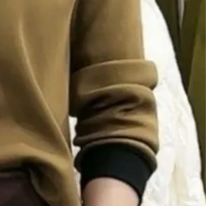 Осенне-зимний однотонный модный Повседневный свитер с длинным рукавом