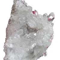 c39 664g natural white quartz flowers rock clear quartz crystal clusters