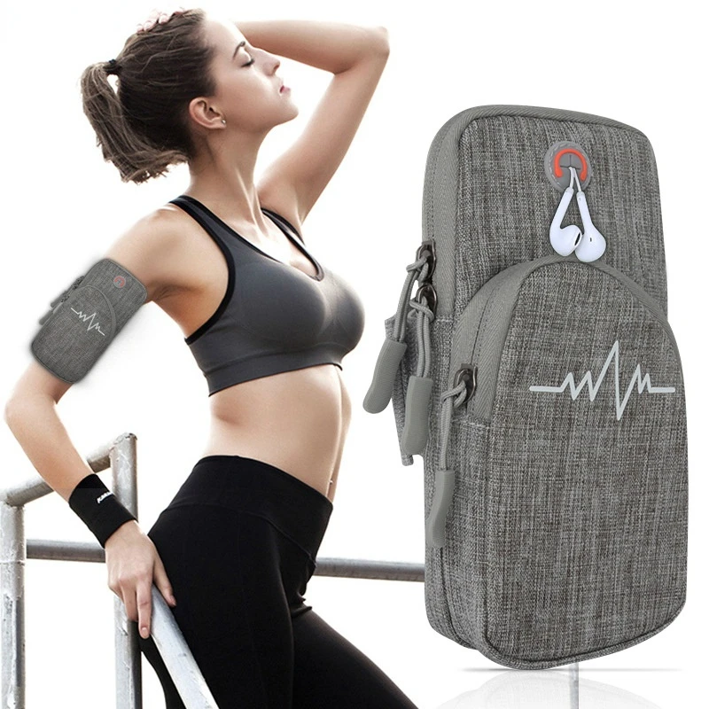 Универсальная спортивная повязка на руку для бега, чехол, чехол, повязка на руку, держатель для помещений, улицы, спортзала, повязка на руку, ...