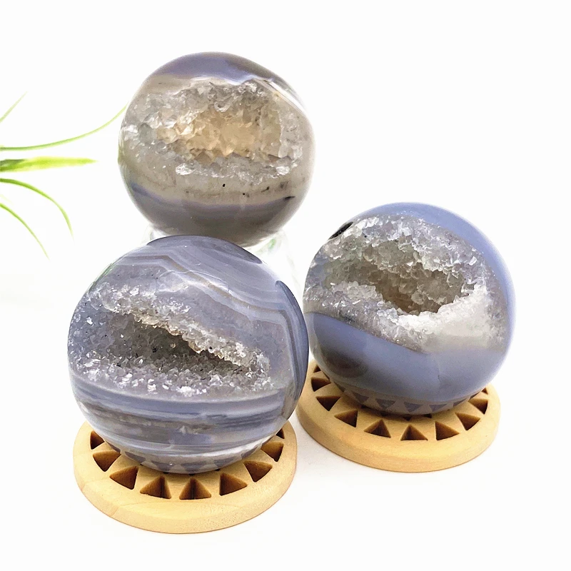 

Шар кварцевый с отверстиями для украшения гостиной, 1 шт.