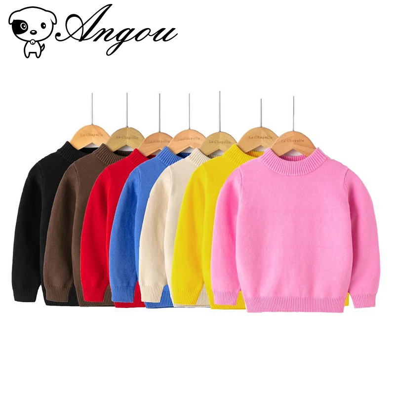 

Детский вязаный пуловер Angou для девочек и мальчиков 3-8 лет