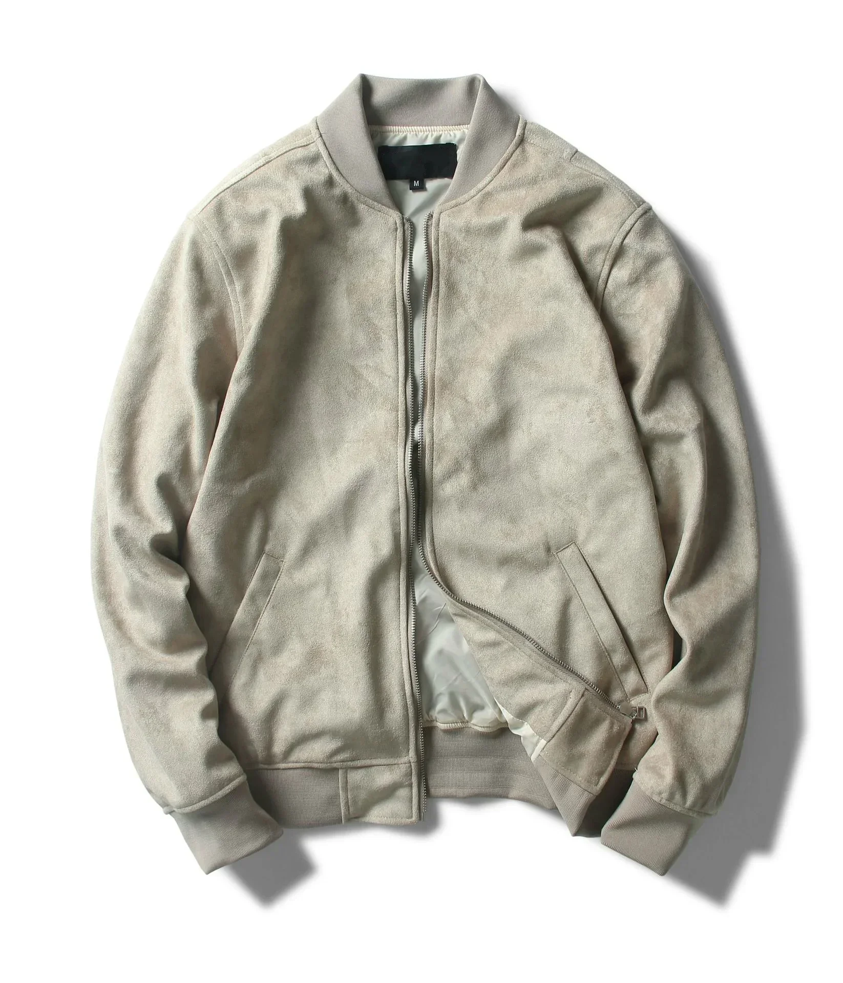 Зимнее толстое мужское укороченное пальто на молнии летный костюм винтажная