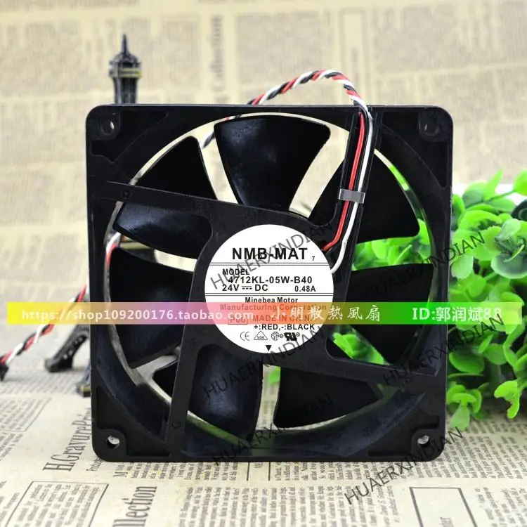 Комплект охлаждающих вентиляторов New -MAT7 4712KL-05W-B40 24 В 0.48A 12 см 12032 ABB