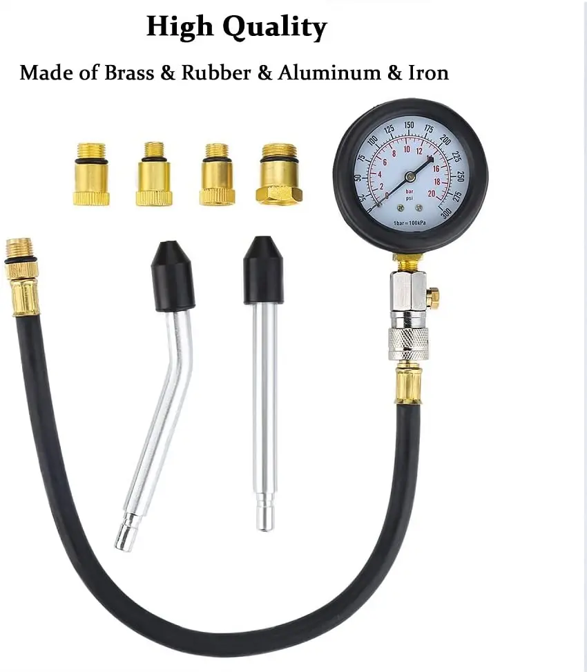 Профессиональный набор для тестирования сжатия бензинового двигателя комплект