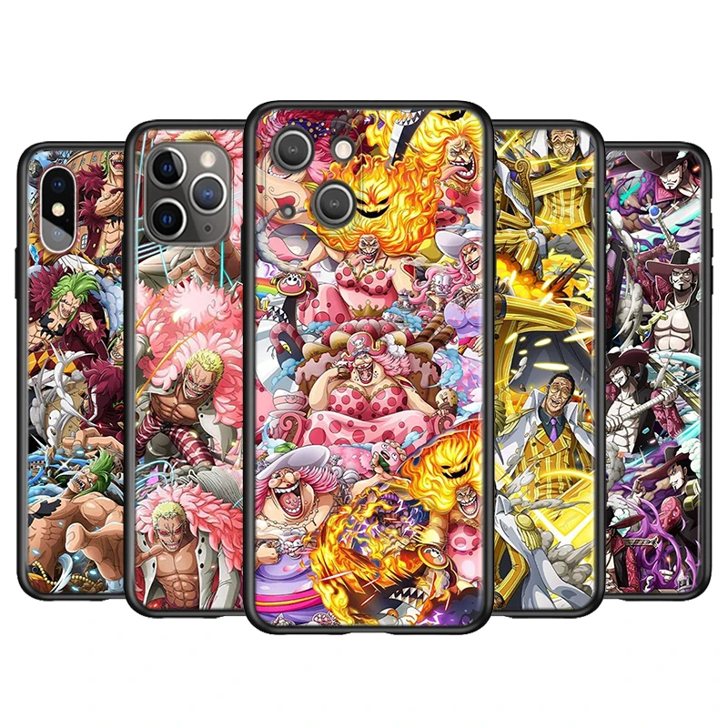 

Anime One Piece Baby Silicone Cover For Apple IPhone 13 12 Mini 11 Pro XS MAX XR X 8 7 6 6S 5 Plus SE Phone Case Coque
