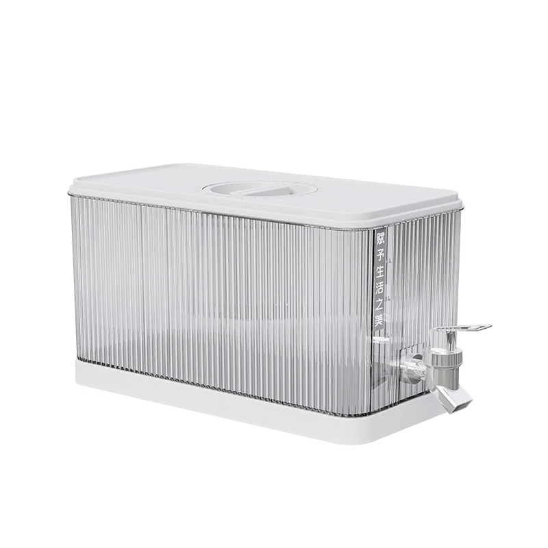 

Большой Чайник Для Холодного Заваривания С Краном, Бутылка Для Лимонада, Бытовой Диспенсер Для Напитков