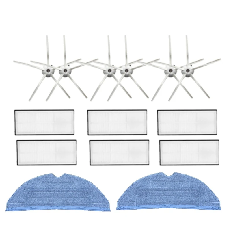 

Replacement Mop Rag Hepa Filter Side Brush For Xiaomi Roborock S7 / T7S Plus Vacuum Cleaner Spare Accessories