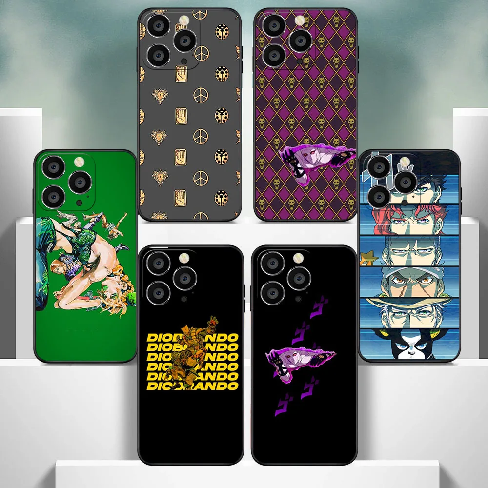 IQ-25 Jojos странные приключения мягкая модель для OPPO A3S A12E A52 A72 A92 A53S A53 A32 A33 A1 A83 A85 A15 A15S