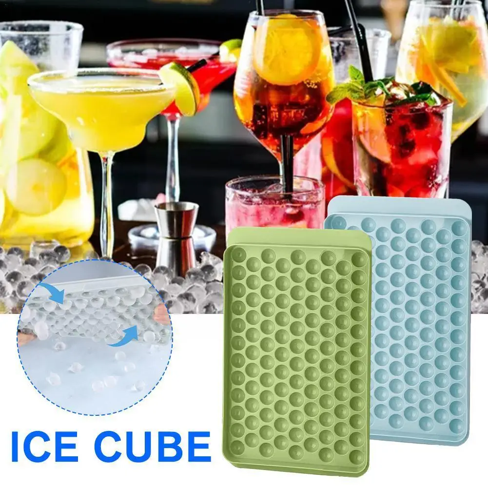 

Мини-лотки для льда, Модернизированная форма для изготовления ледяных шариков, миниатюрный лоток для измельченного льда для охлаждения напитков, кофейных зерен, силикон P4S8