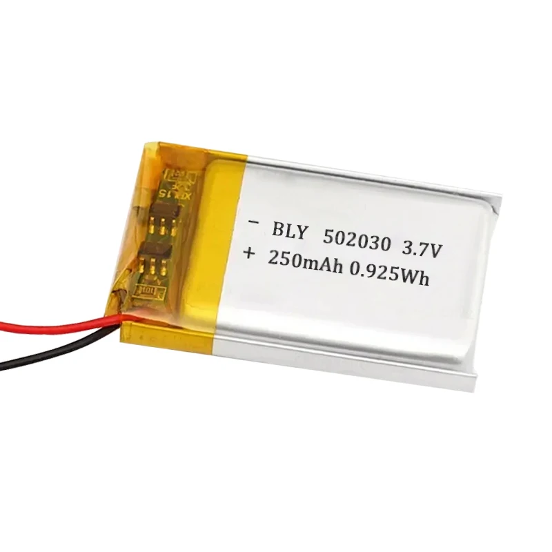 5шт 3,7В 502030   Lipo Cells 250 мАч литий-полимерная аккумуляторная батарея для MP3 GPS ручка для записи светодиодный светильник косметический инструмент (art.: 3920cd2b97eac) - 3920cd2b97eac