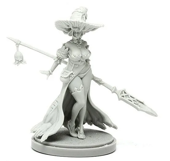 

Special Die Casting Resin Model KD 13 Witch Apprentice Set Resin White Model Free Shipping