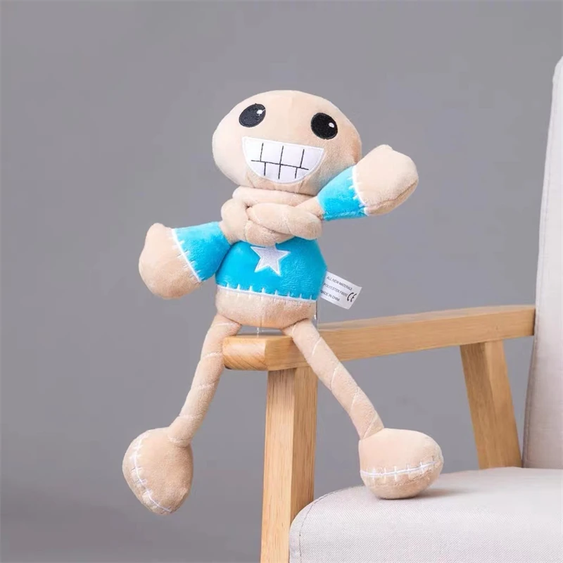 

35Cm Cute Kick The Buddy Plush Doll Cartoon Game Soft Plushie Figure Stuffed Toys for Boys Children Funny Christmas Gift