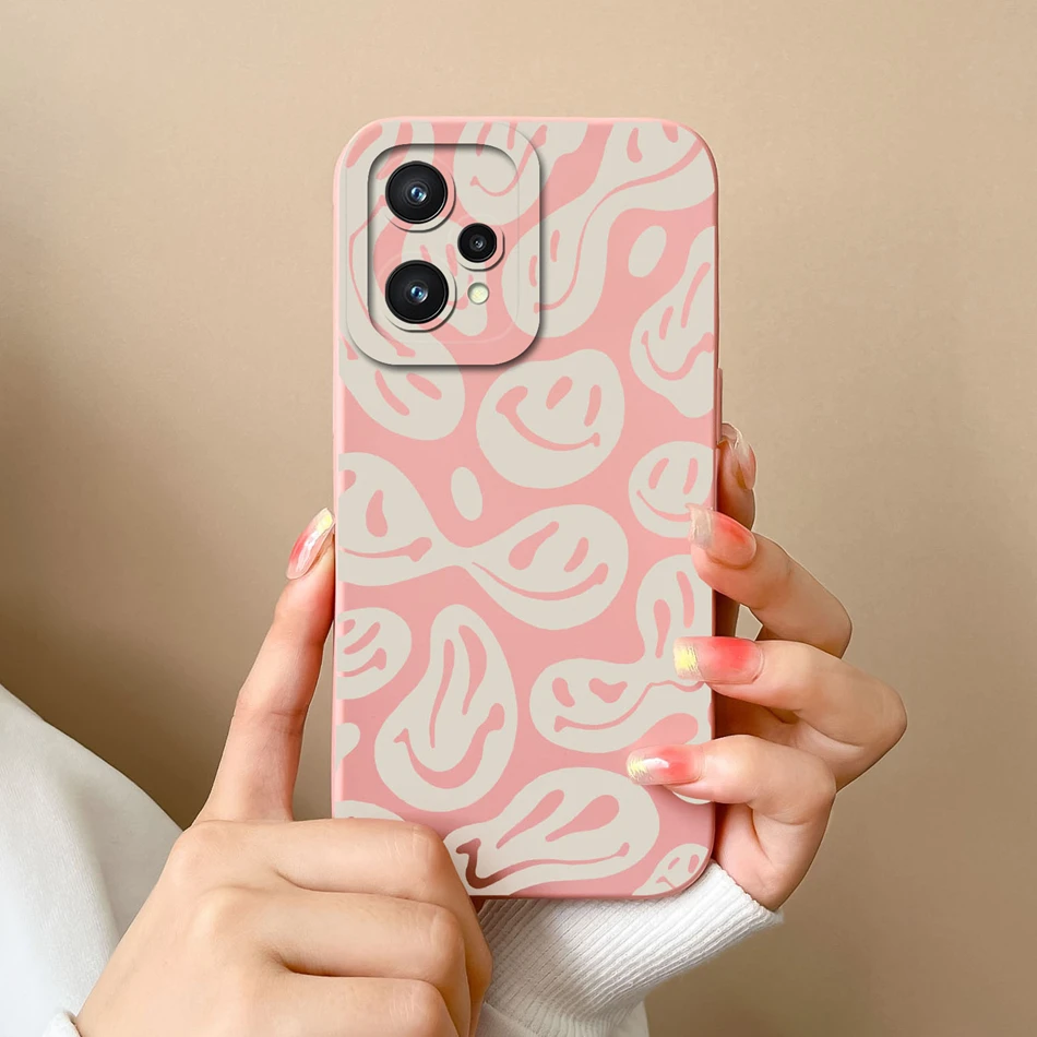 Чехол для Realme 9 Pro Plus чехол фиолетовая бабочка задняя крышка Oppo Realme9 Funda жидкий