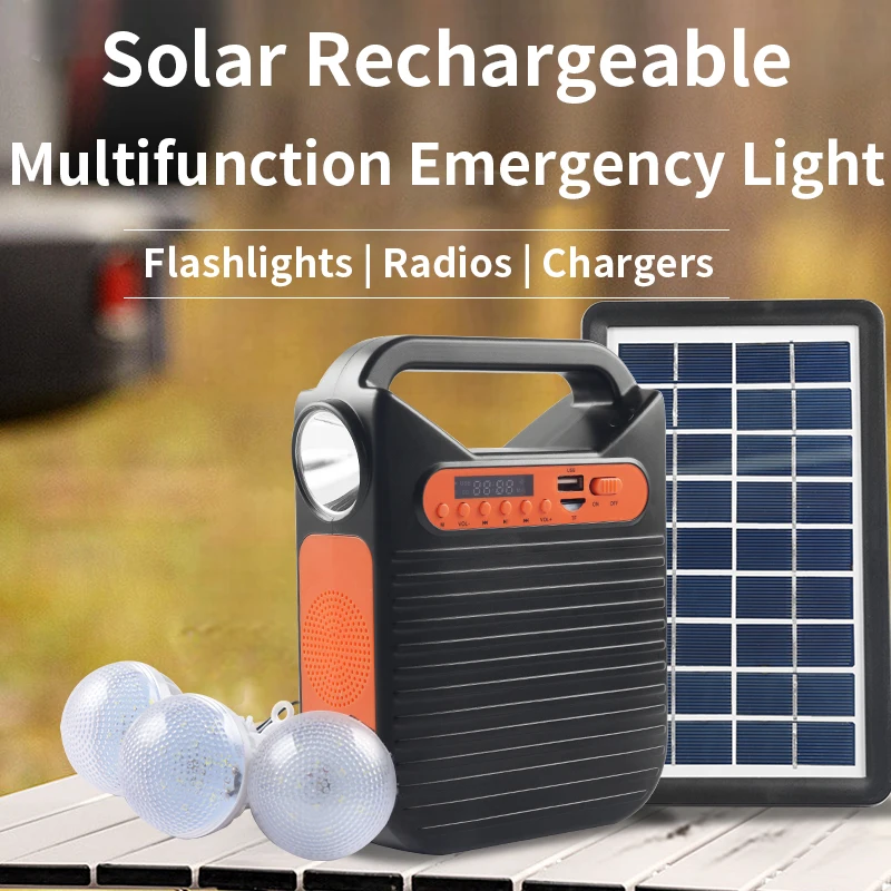 Affordable solar led flashlights rechargeable with 5VUSB charging cable and A grade solar panel