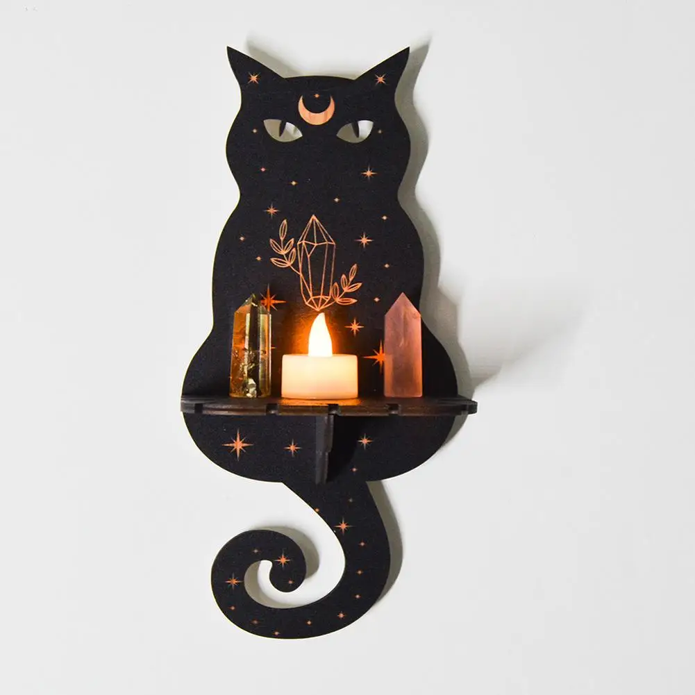 

Новинка деревянная полка в стиле бохо в форме животного настенный подсвечник для ювелирных изделий Подставка-Держатель для украшения стен