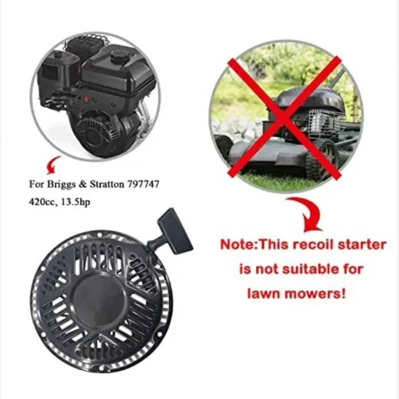 Пусковой стартер для Briggs и Stratton 797747 CR2100 25T2 XR2100 25T3 13.5HP 420cc (art.: 3920c883f64dc) - 3920c883f64dc